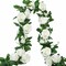 2PC 7.5 Ft Fake Rose Vine Flowers Plants Artificial Hanging Ivy Home Hotel Party
